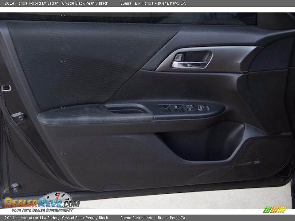 2014 Honda Accord LX Sedan Crystal Black Pearl / Black Photo #21