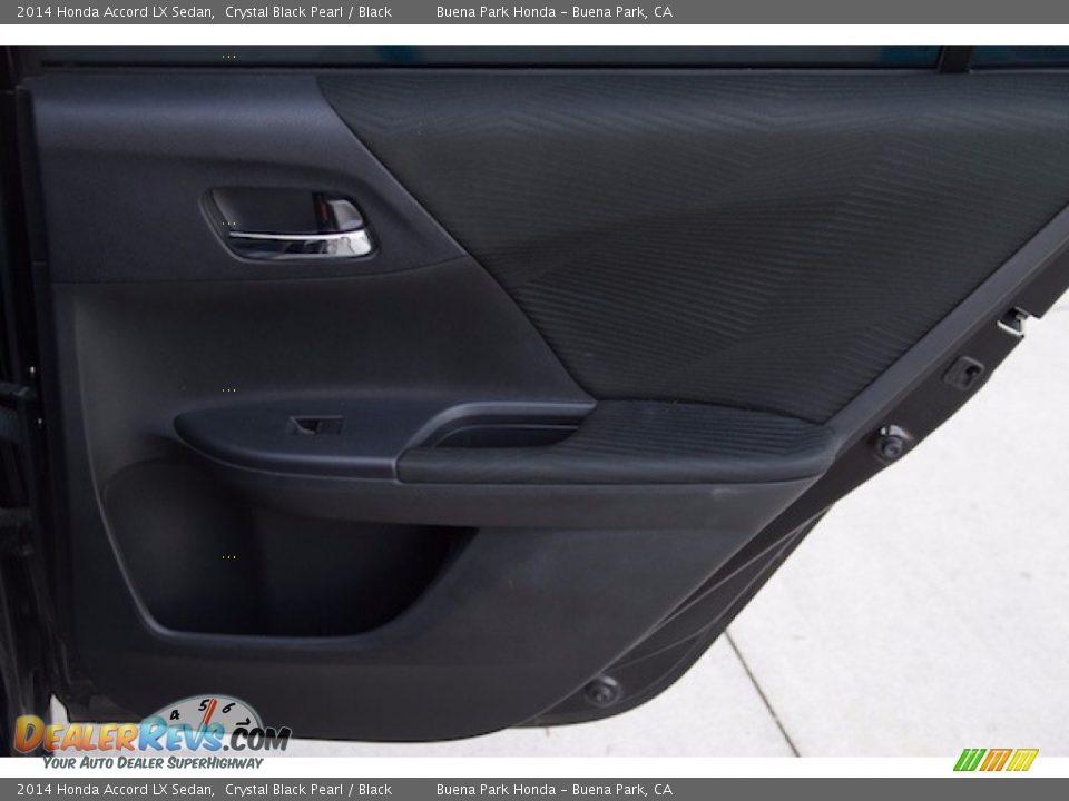 2014 Honda Accord LX Sedan Crystal Black Pearl / Black Photo #23