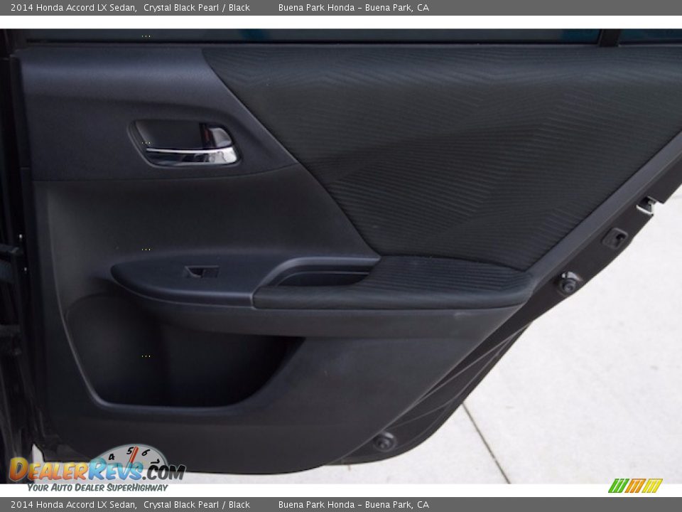 2014 Honda Accord LX Sedan Crystal Black Pearl / Black Photo #23