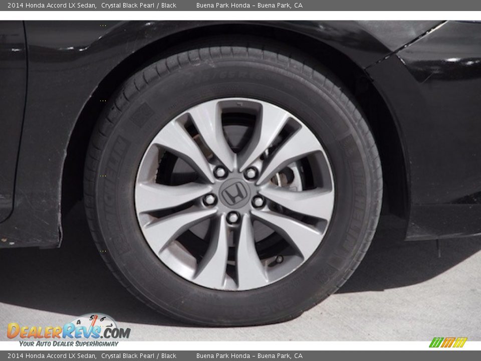 2014 Honda Accord LX Sedan Crystal Black Pearl / Black Photo #26