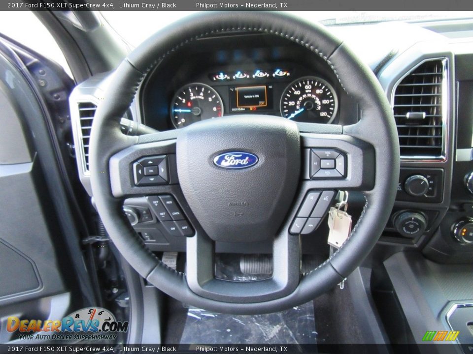 2017 Ford F150 XLT SuperCrew 4x4 Steering Wheel Photo #33