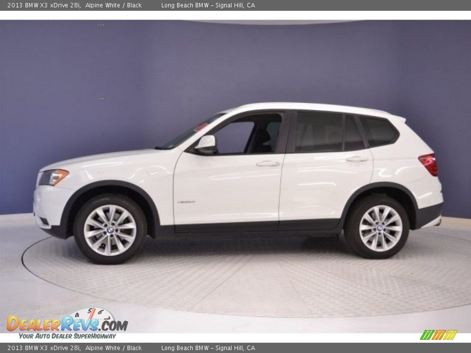 2013 BMW X3 xDrive 28i Alpine White / Black Photo #4