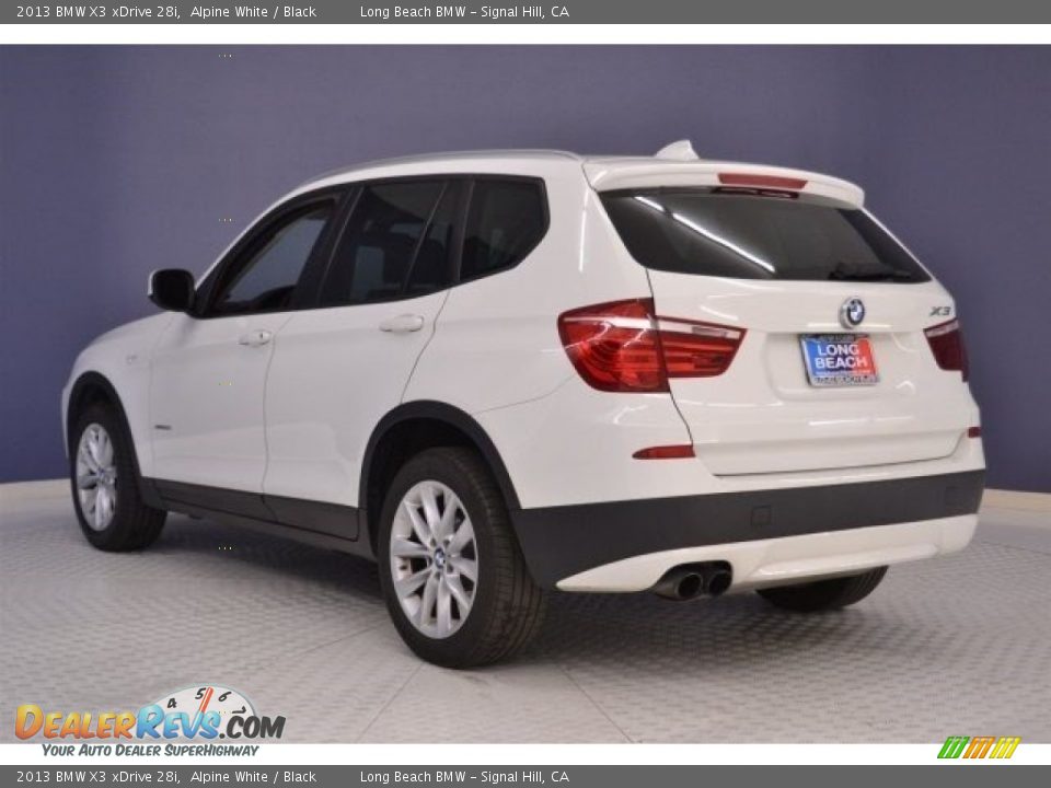 2013 BMW X3 xDrive 28i Alpine White / Black Photo #5