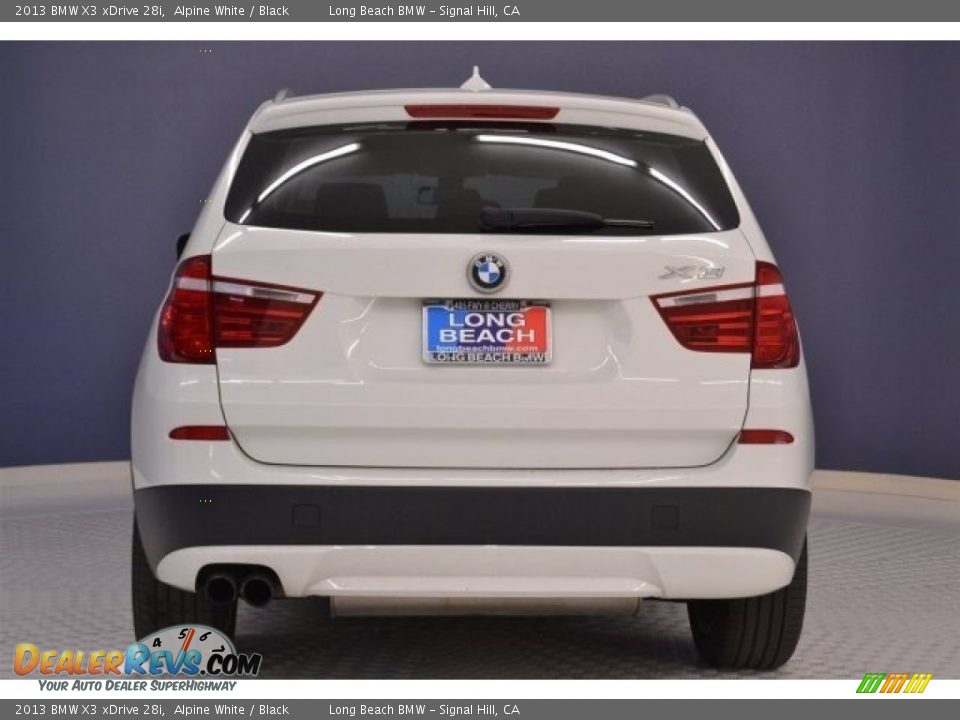 2013 BMW X3 xDrive 28i Alpine White / Black Photo #6