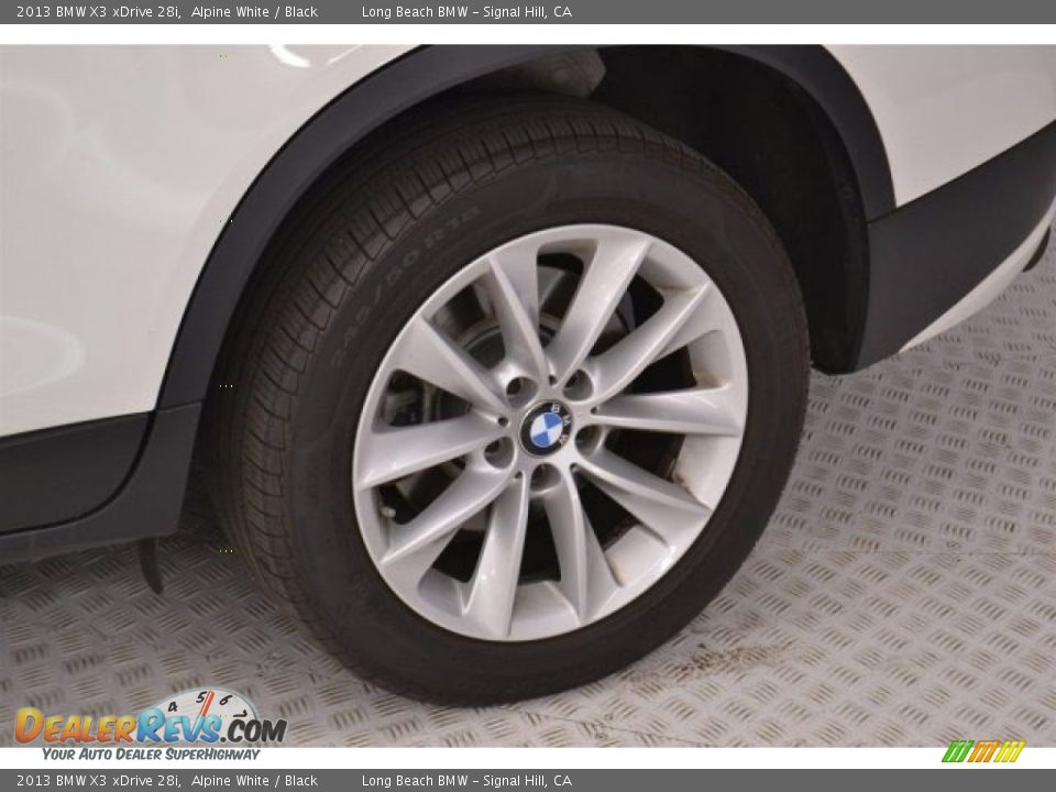 2013 BMW X3 xDrive 28i Alpine White / Black Photo #10