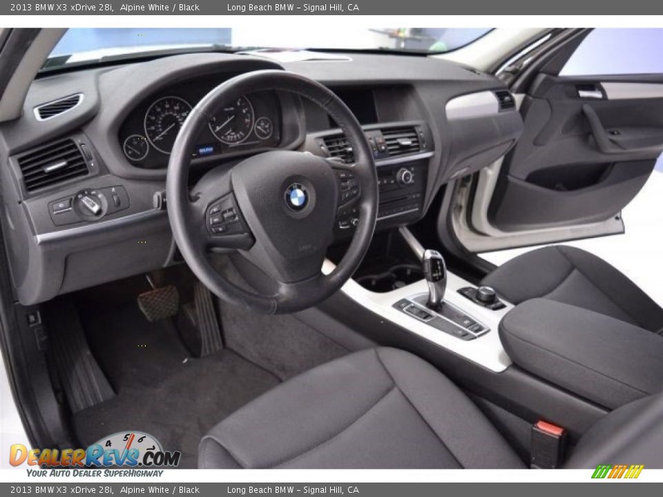 2013 BMW X3 xDrive 28i Alpine White / Black Photo #12