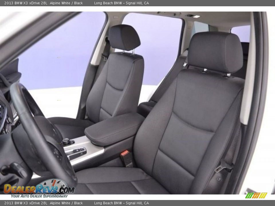 2013 BMW X3 xDrive 28i Alpine White / Black Photo #13