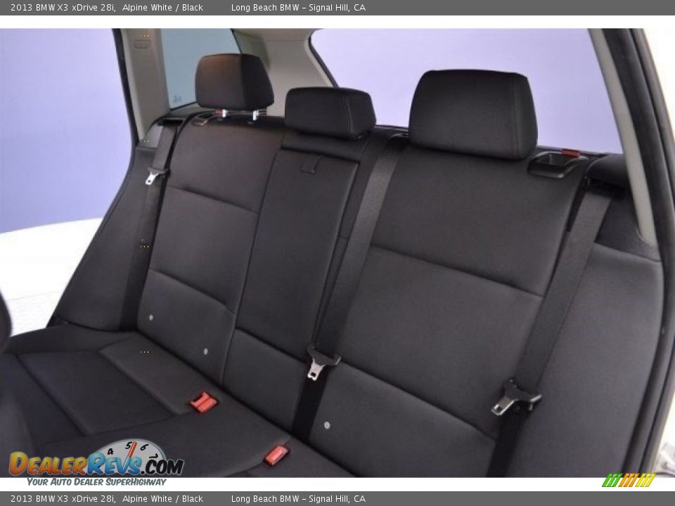 2013 BMW X3 xDrive 28i Alpine White / Black Photo #14