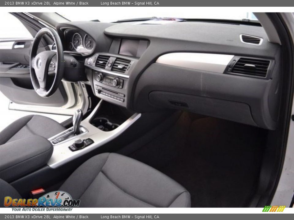 2013 BMW X3 xDrive 28i Alpine White / Black Photo #17