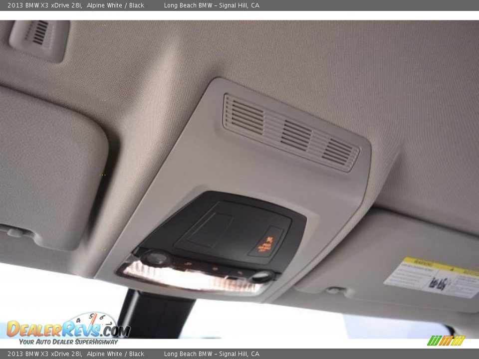 2013 BMW X3 xDrive 28i Alpine White / Black Photo #25