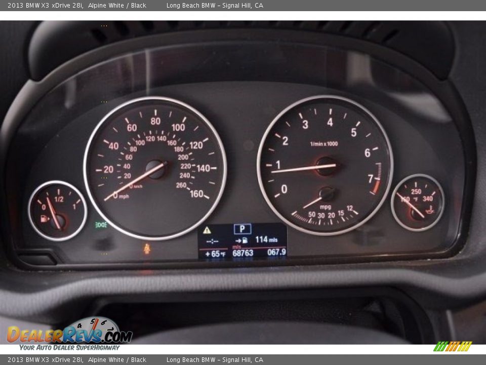 2013 BMW X3 xDrive 28i Alpine White / Black Photo #29