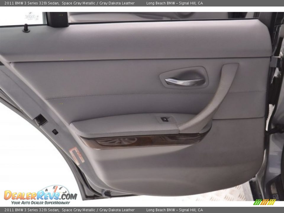 2011 BMW 3 Series 328i Sedan Space Gray Metallic / Gray Dakota Leather Photo #20