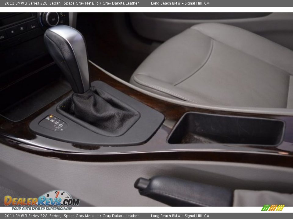 2011 BMW 3 Series 328i Sedan Space Gray Metallic / Gray Dakota Leather Photo #24