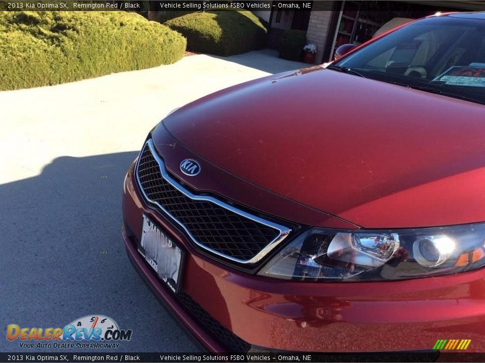 2013 Kia Optima SX Remington Red / Black Photo #4