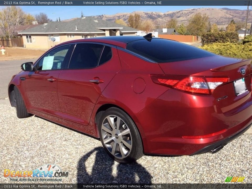 2013 Kia Optima SX Remington Red / Black Photo #5