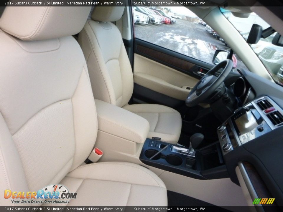 2017 Subaru Outback 2.5i Limited Venetian Red Pearl / Warm Ivory Photo #3