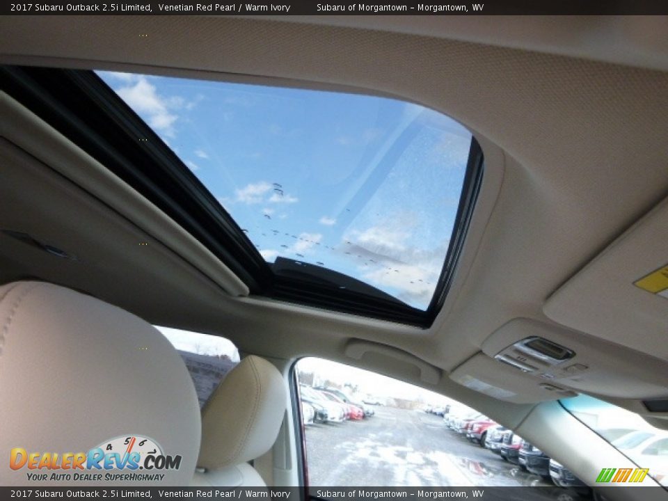 2017 Subaru Outback 2.5i Limited Venetian Red Pearl / Warm Ivory Photo #4