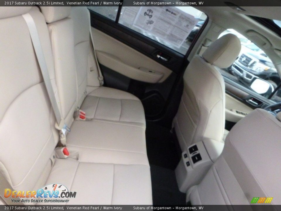 2017 Subaru Outback 2.5i Limited Venetian Red Pearl / Warm Ivory Photo #5