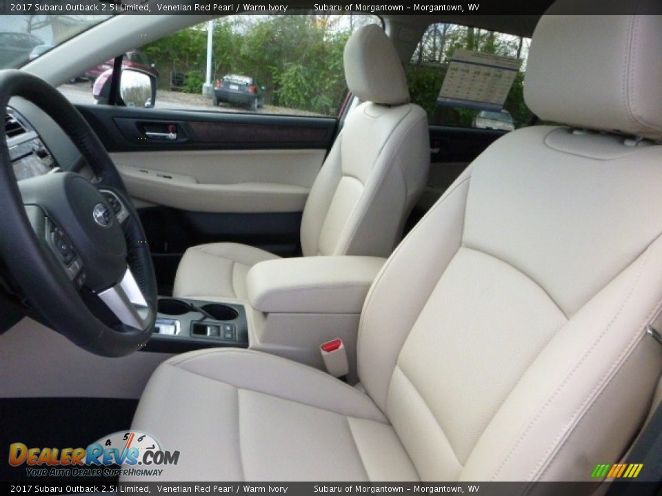 2017 Subaru Outback 2.5i Limited Venetian Red Pearl / Warm Ivory Photo #13