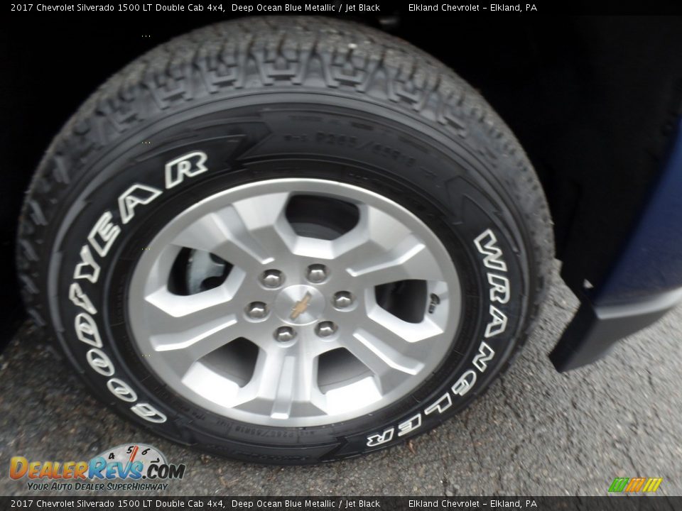 2017 Chevrolet Silverado 1500 LT Double Cab 4x4 Wheel Photo #12