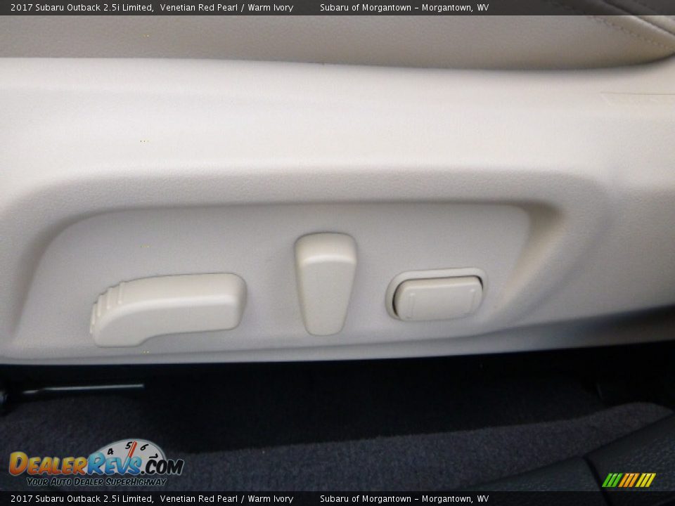 2017 Subaru Outback 2.5i Limited Venetian Red Pearl / Warm Ivory Photo #16