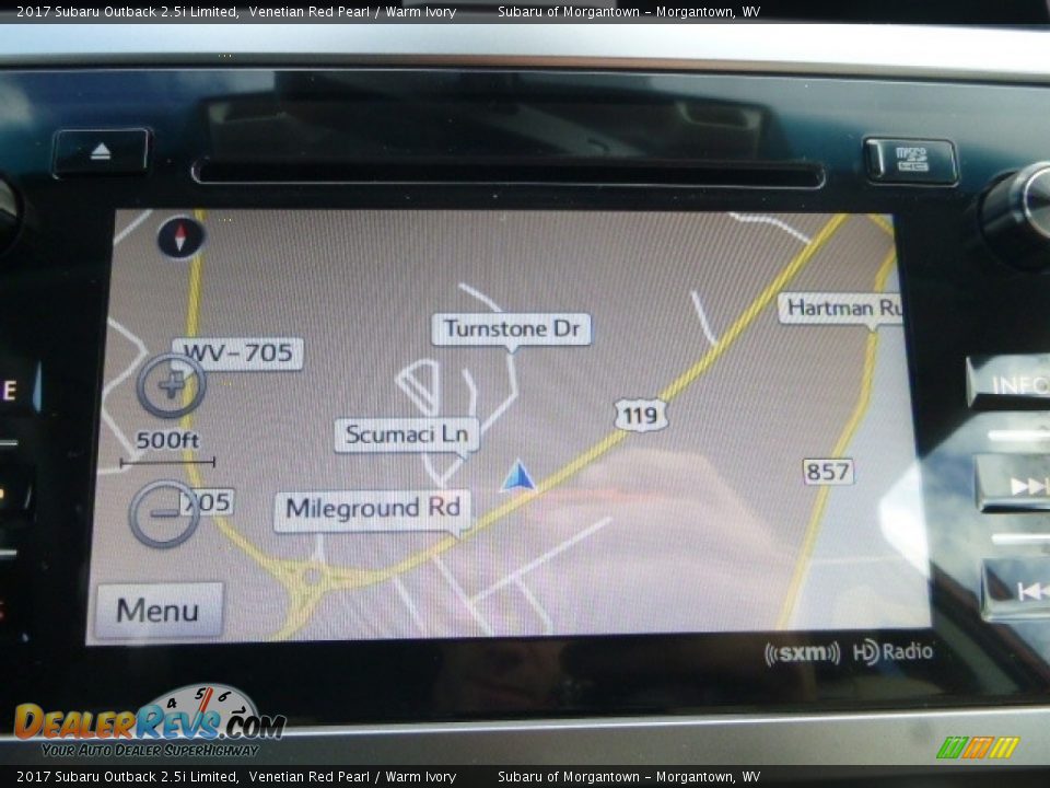 2017 Subaru Outback 2.5i Limited Venetian Red Pearl / Warm Ivory Photo #17