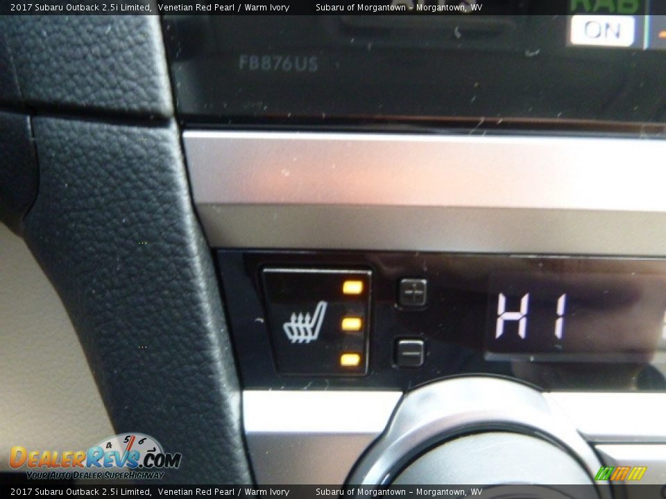 2017 Subaru Outback 2.5i Limited Venetian Red Pearl / Warm Ivory Photo #20