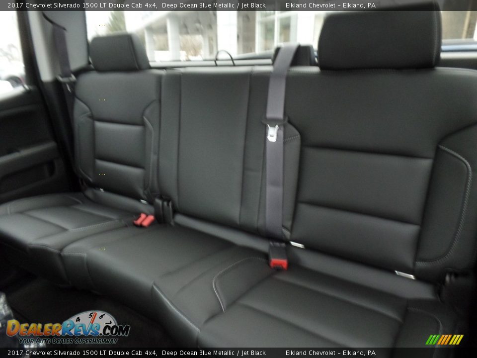 Rear Seat of 2017 Chevrolet Silverado 1500 LT Double Cab 4x4 Photo #27