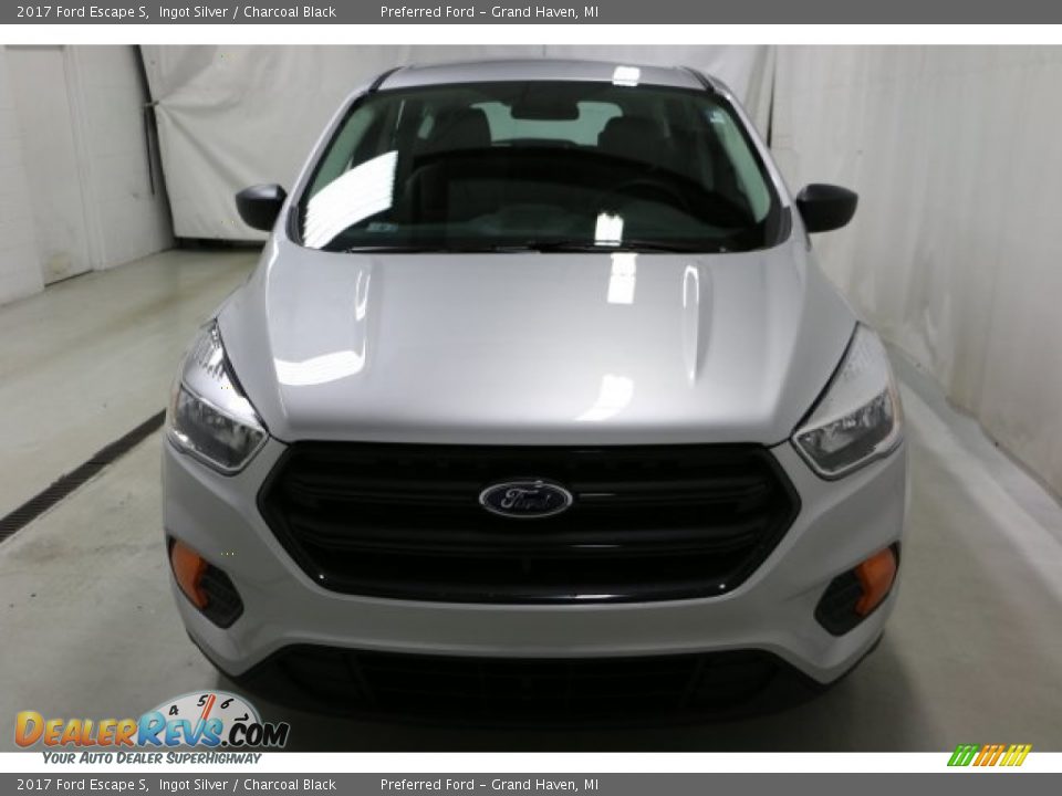 2017 Ford Escape S Ingot Silver / Charcoal Black Photo #6