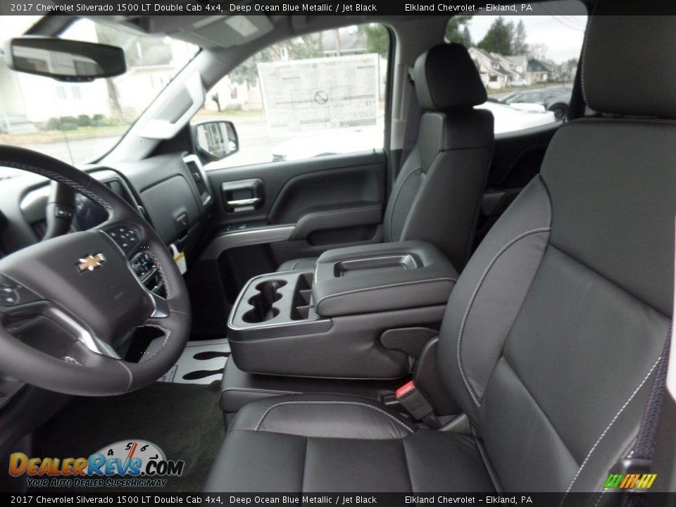 Front Seat of 2017 Chevrolet Silverado 1500 LT Double Cab 4x4 Photo #28