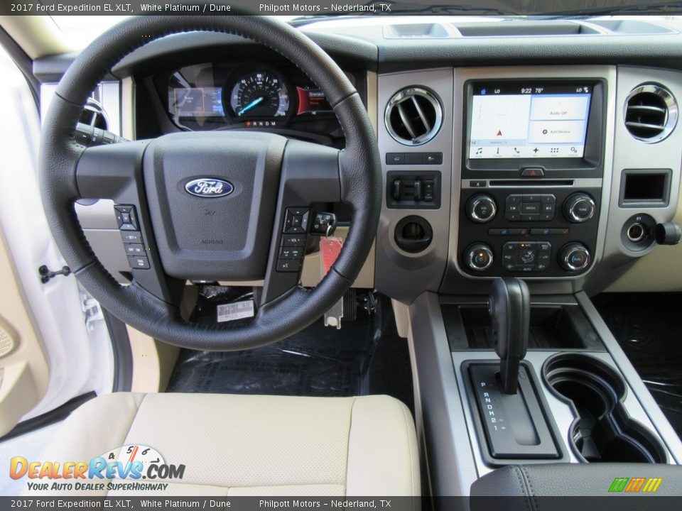 Dashboard of 2017 Ford Expedition EL XLT Photo #28