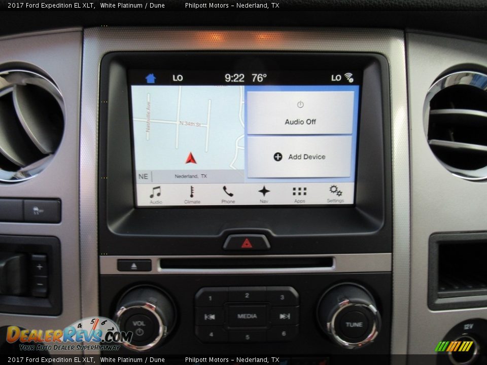 Navigation of 2017 Ford Expedition EL XLT Photo #30