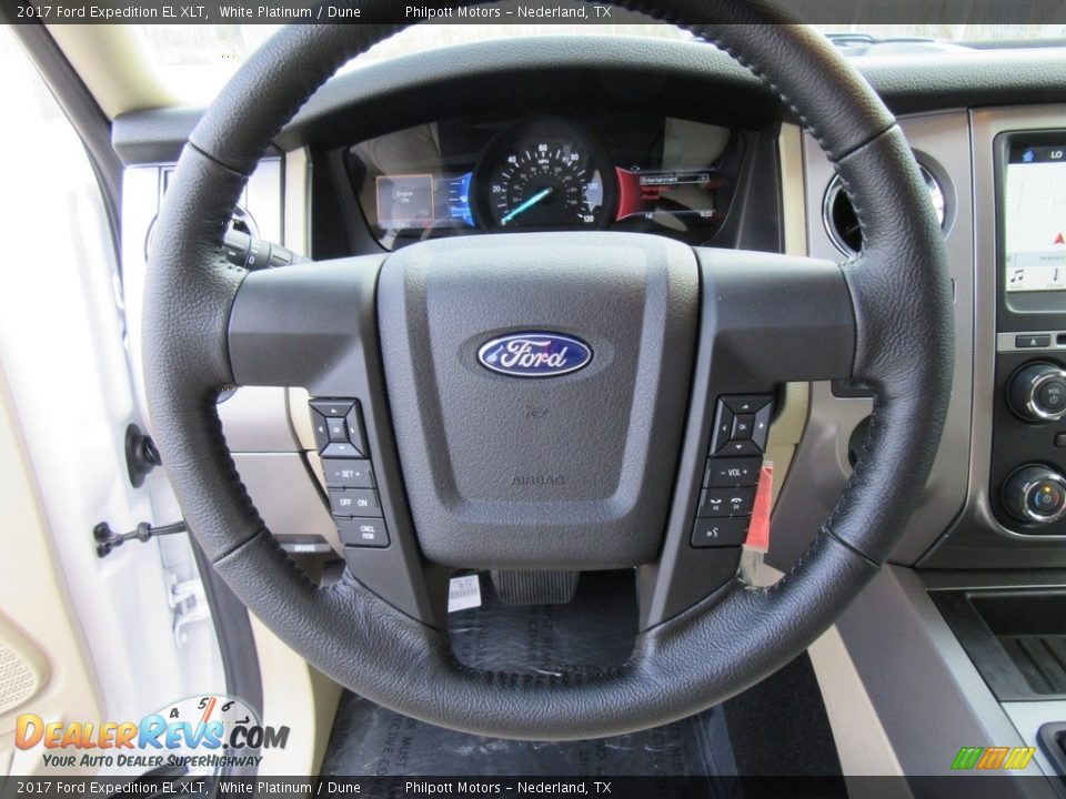 2017 Ford Expedition EL XLT Steering Wheel Photo #34
