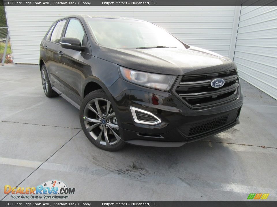 Front 3/4 View of 2017 Ford Edge Sport AWD Photo #2