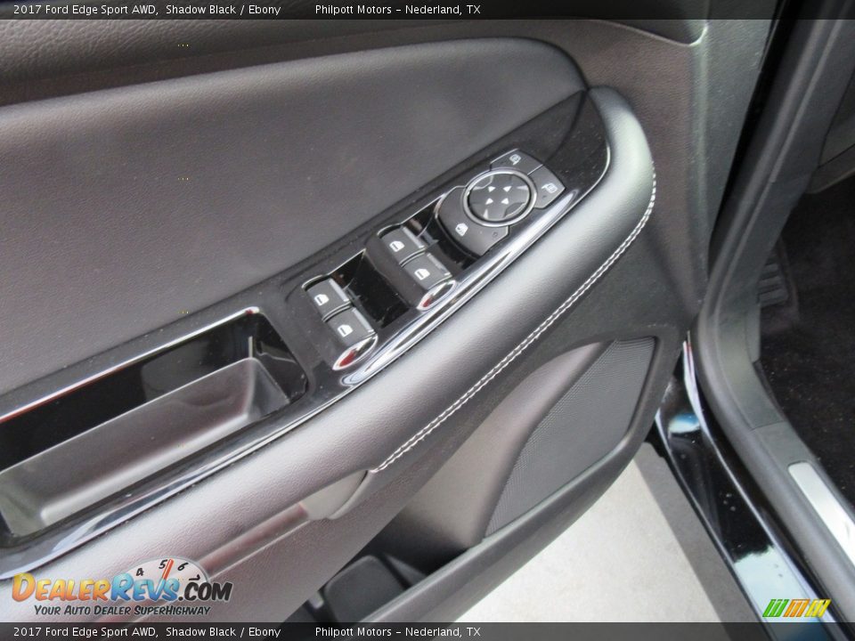 Controls of 2017 Ford Edge Sport AWD Photo #21