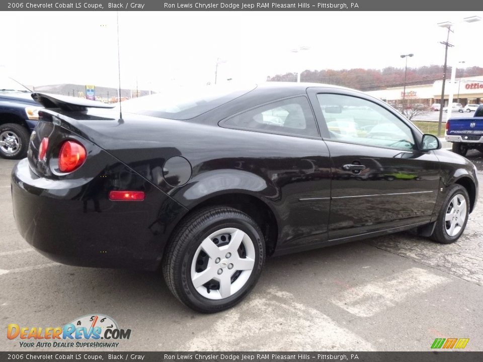 2006 Chevrolet Cobalt LS Coupe Black / Gray Photo #5