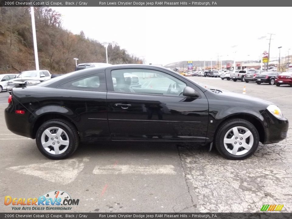 2006 Chevrolet Cobalt LS Coupe Black / Gray Photo #6