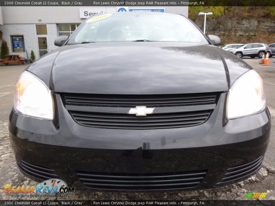 2006 Chevrolet Cobalt LS Coupe Black / Gray Photo #8