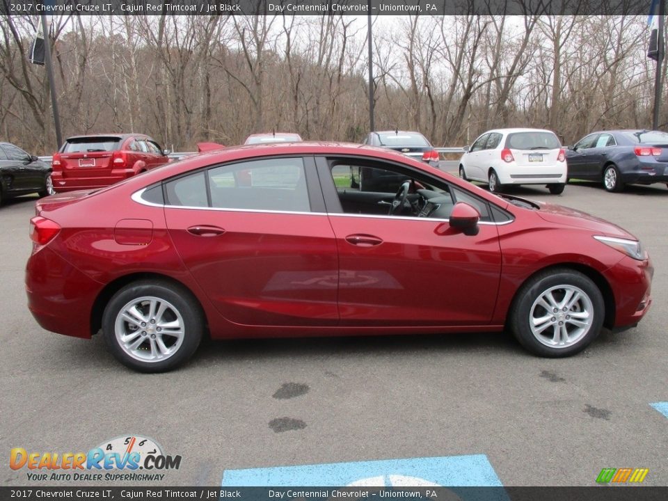 2017 Chevrolet Cruze LT Cajun Red Tintcoat / Jet Black Photo #7