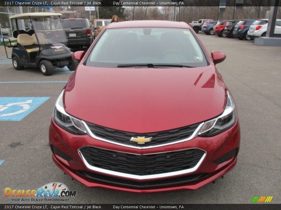 2017 Chevrolet Cruze LT Cajun Red Tintcoat / Jet Black Photo #9