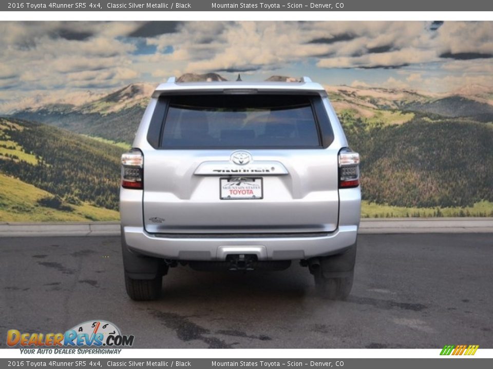 2016 Toyota 4Runner SR5 4x4 Classic Silver Metallic / Black Photo #4