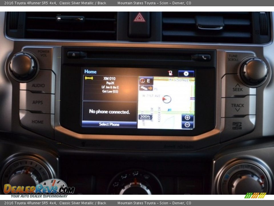 2016 Toyota 4Runner SR5 4x4 Classic Silver Metallic / Black Photo #6