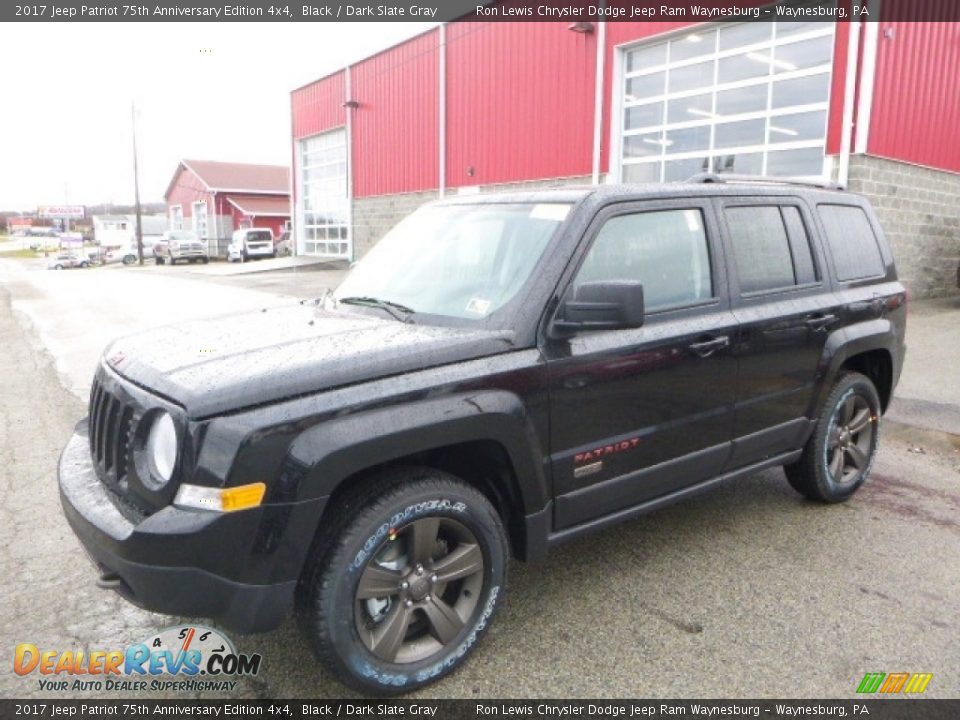 2017 Jeep Patriot 75th Anniversary Edition 4x4 Black / Dark Slate Gray Photo #1