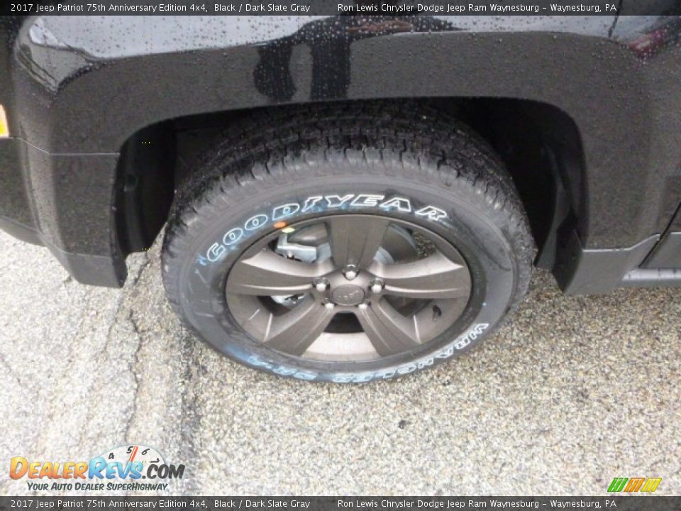 2017 Jeep Patriot 75th Anniversary Edition 4x4 Black / Dark Slate Gray Photo #2