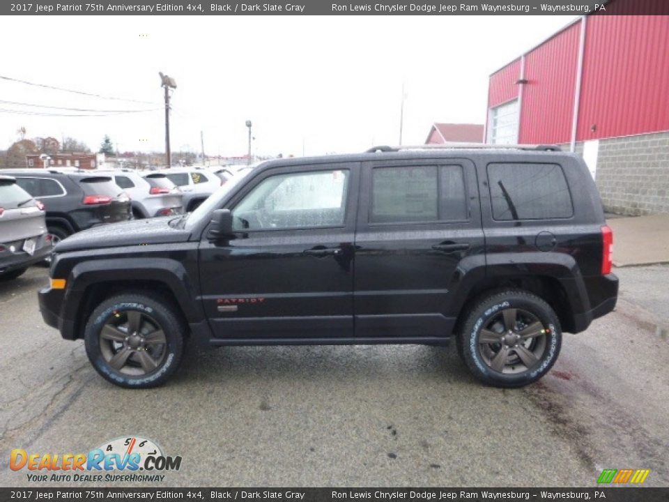 2017 Jeep Patriot 75th Anniversary Edition 4x4 Black / Dark Slate Gray Photo #3