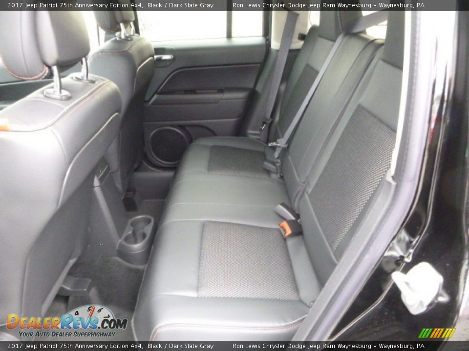 2017 Jeep Patriot 75th Anniversary Edition 4x4 Black / Dark Slate Gray Photo #4