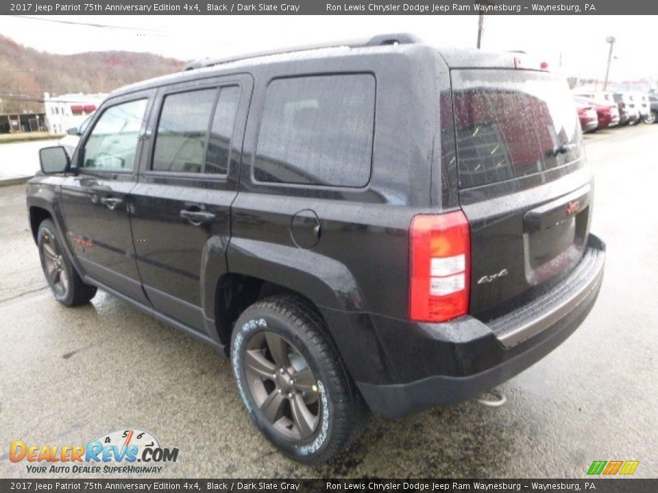 2017 Jeep Patriot 75th Anniversary Edition 4x4 Black / Dark Slate Gray Photo #5