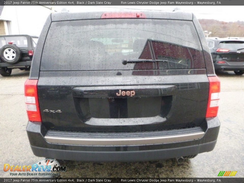 2017 Jeep Patriot 75th Anniversary Edition 4x4 Black / Dark Slate Gray Photo #6