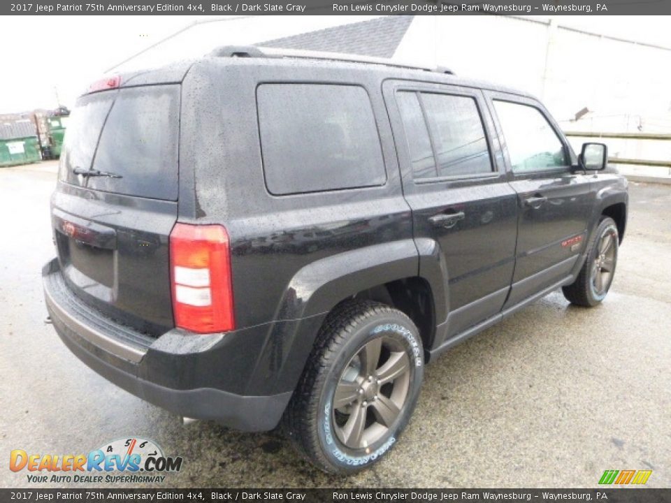 2017 Jeep Patriot 75th Anniversary Edition 4x4 Black / Dark Slate Gray Photo #7