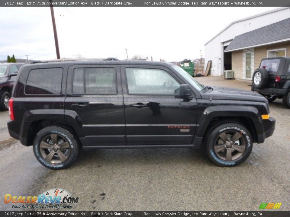 2017 Jeep Patriot 75th Anniversary Edition 4x4 Black / Dark Slate Gray Photo #8